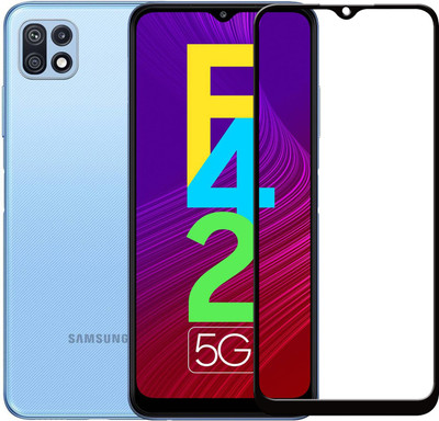 SEVEN7STAR Edge To Edge Tempered Glass for Samsung Galaxy F42(Pack of 1)
