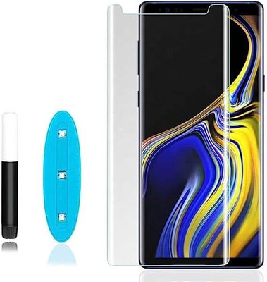 Technology Ahead Tempered Glass Guard for Design for Samsung Galaxy Note S8 plus | S9 Plus Advanced Border Less Full Edge to Edge 3D Curved UV Screen Protector(Pack of 1)