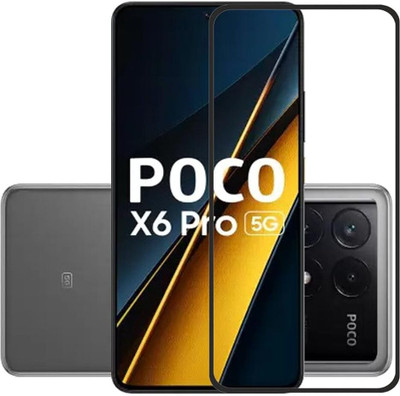 Flipkart SmartBuy Edge To Edge Tempered Glass for POCO X6 Pro 5G(Pack of 1)