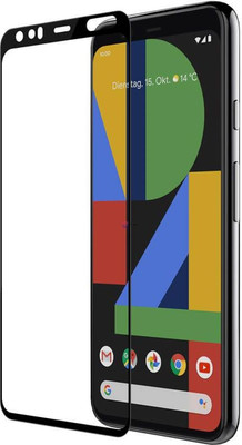 Resolute Edge To Edge Tempered Glass for Google Pixel 4, DelhiGear Glass(Pack of 1)