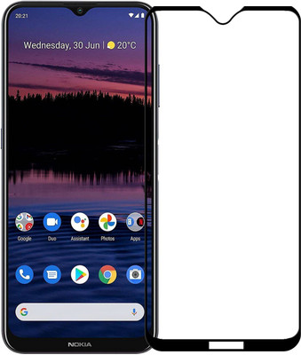 Karpine Edge To Edge Tempered Glass for Nokia G10, Nokia G20(Pack of 1)