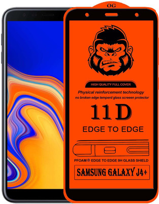 Matte Guard Edge To Edge Tempered Glass for SAMSUNG GALAXY J4 PLUS(Pack of 1)