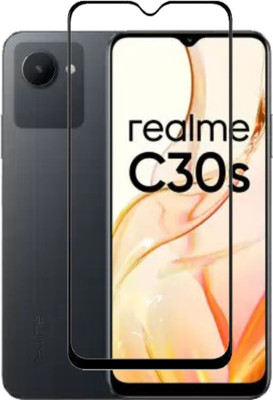 AKSHUD Tempered Glass Guard for realme C30s(Pack of 1)