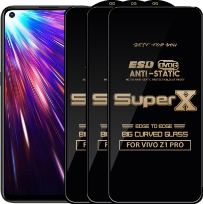 MGito Edge To Edge Tempered Glass for VIVO Z1 PRO(Pack of 3)