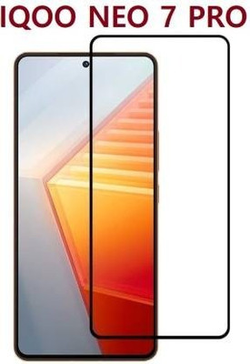 DSCASE Edge To Edge Tempered Glass for iQOO Neo 7 Pro 5G, Vivo iQOO Neo 7 Pro 5G(Pack of 1)