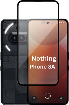 Flipkart SmartBuy Edge To Edge Tempered Glass for Nothing Phone 3A(Pack of 1)