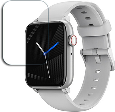SOMTONE Edge To Edge Tempered Glass for DIZO Watch D2 Power 1.91 INCH SMARTWATCH SCREEN GUARD(Pack of 1)