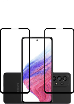 TEMPER GALLERY Edge To Edge Tempered Glass for Samsung galaxy A73 5G(Pack of 1)