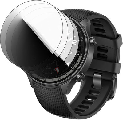 HIDEOUS Edge To Edge Tempered Glass for OnePlus Watch 3R smartwatch screenguard(Pack of 4)