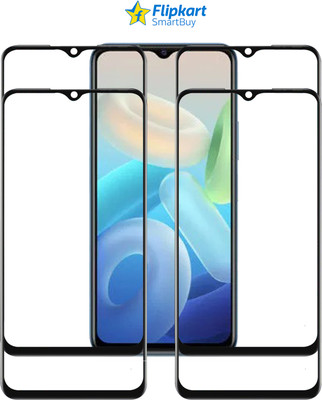 Flipkart SmartBuy Edge To Edge Tempered Glass for VIVO Y75 5G(Pack of 4)