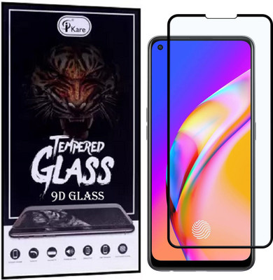 iKare Edge To Edge Tempered Glass for OPPO F19 Pro Plus(Pack of 1)