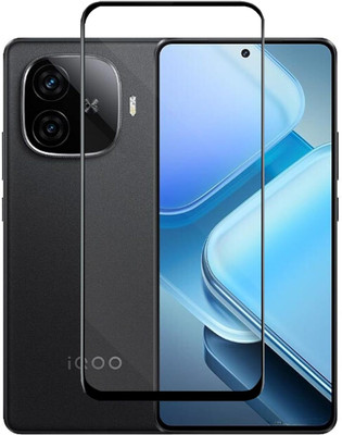 FwellT Edge To Edge Tempered Glass for IQoo Z9 Turbo 5G(Pack of 1)
