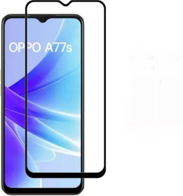 9H Edge To Edge Tempered Glass for OPPO A77s--Ultimate Protection Kit Edge to Edge Screen Protector 9H Hardness Ultra HD Anti-Scratch(Pack of 1)