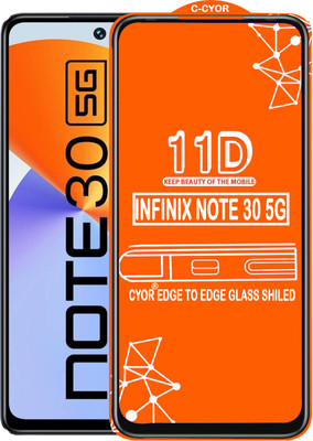 CYOR Edge To Edge Tempered Glass for INFINIX NOTE 30 5G(Pack of 1)