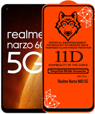 DeepzHub Edge To Edge Tempered Glass for Realme Narzo 60 5G(Pack of 1)