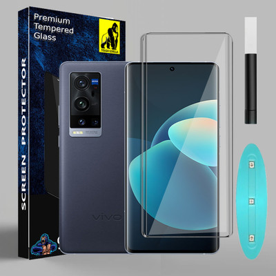 Tough Gorilla Edge To Edge Tempered Glass for Vivo X60 Pro Plus(Pack of 1)