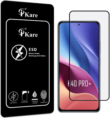 iKare Edge To Edge Tempered Glass for Xiaomi Redmi K40 Pro Plus(Pack of 1)