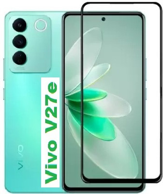 Chronic Edge To Edge Tempered Glass for Vivo V27e 5G, Vivo V27e(Pack of 1)