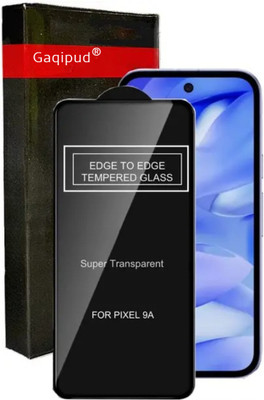 Gaqipud Edge To Edge Tempered Glass for Google Pixel 9A 5G, Google Pixel 9A, Google Pixel 9A(Pack of 1)