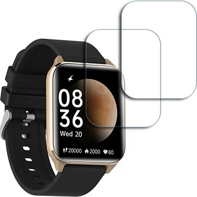 ARBAN Edge To Edge Tempered Glass for FASTRACK REFLEX VOLT 1.69 inch SMARTWATCH SCREEN GUARD(Pack of 2)