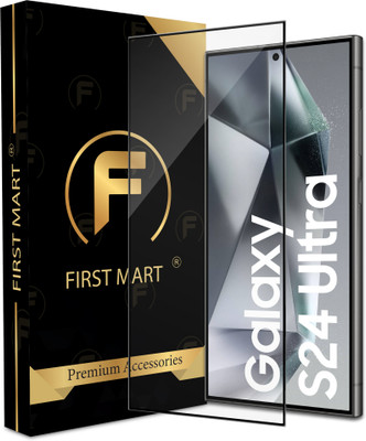 FIRST MART Edge To Edge Tempered Glass for Samsung Galaxy S24 Ultra 5G, Samsung S24 Ultra 5G, S24 Ultra 5G(Pack of 1)