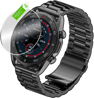 daffin Edge To Edge Tempered Glass for Fire Boltt Spectre SMARTWATCH(Pack of 1)