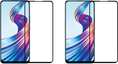 DMJHP Edge To Edge Tempered Glass for Vivo V15(Pack of 2)