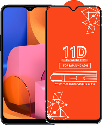 Qyist Edge To Edge Tempered Glass for Samsung Galaxy A20S(Pack of 1)