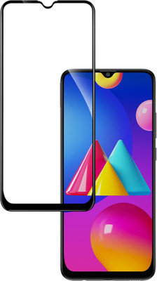 AuraX Edge To Edge Tempered Glass for Samsung Galaxy M02s, Samsung Galaxy F02s(Pack of 1)