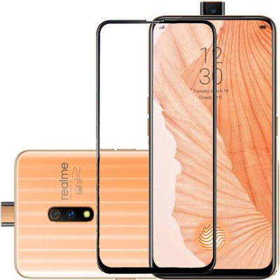 KARTRAY Edge To Edge Tempered Glass for Realme X(Pack of 1)