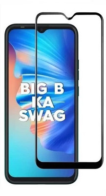 NIMMIKA ENTERPRISES Edge To Edge Tempered Glass for Tecno Spark 6 Go D+ Tempered Glass(Pack of 1)