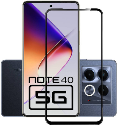 Flipkart SmartBuy Edge To Edge Tempered Glass for Infinix note 40 5G, Infinix note 40(Pack of 1)