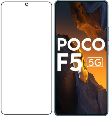 HINDU Edge To Edge Tempered Glass for POCO F5 Smart Mobile Tempered Glass Impossible Plastic & Fiber POCO F5(Pack of 1)
