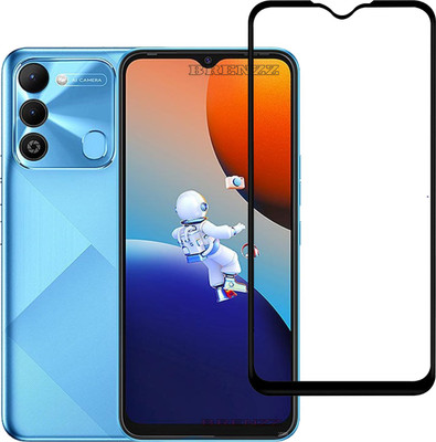 BRENZZ Edge To Edge Tempered Glass for Tecno Spark 9(Pack of 1)