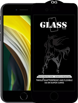 TWIGLO Edge To Edge Tempered Glass for IPHONE SE 2020(Pack of 1)