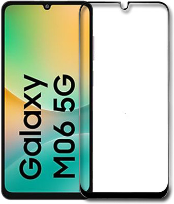 INFINITYWORLD Edge To Edge Tempered Glass for Samsung Galaxy M06 5G(Pack of 1)
