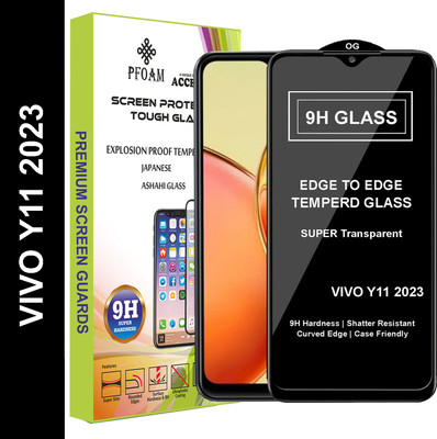 PFOAM Edge To Edge Tempered Glass for VIVO Y11 2023(Pack of 1)