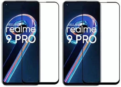 HIE POWER Edge To Edge Tempered Glass for Realme 9 Pro 5G -11D (Pack of 2)(Pack of 2)