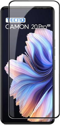 OneTech Edge To Edge Tempered Glass for Tecno Camon 20 Pro Screen Protector(Pack of 1)
