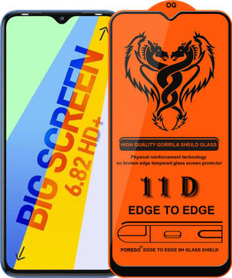 Forego Edge To Edge Tempered Glass for Infinix Smart 6 Plus(Pack of 1)
