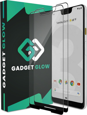 Gadget Glow Edge To Edge Tempered Glass for Google Pixel 3XL, Pixel 3XL, Google 3XL(Pack of 2)