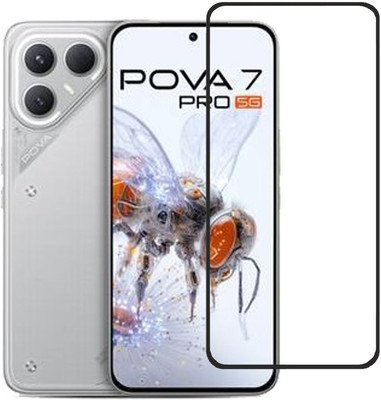 Flipkart SmartBuy Edge To Edge Tempered Glass for Tecno Pova 7 Pro 5G(Pack of 1)