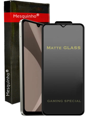 Mesquinho Edge To Edge Tempered Glass for POCO C75 5G, POCO M7 5G, POCO C71, Redmi A4 5G, Redmi A5, Redmi 14C 5G (Matte Glass(Pack of 1)