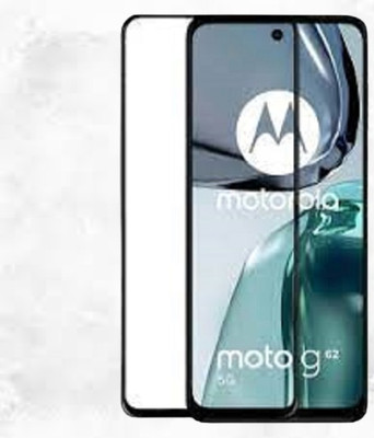 vmt stock Edge To Edge Tempered Glass for MOTOROLA G62 5G(Pack of 1)