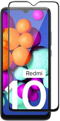 ChutPutMart Edge To Edge Tempered Glass for Redmi 10 (2022)(Pack of 1)
