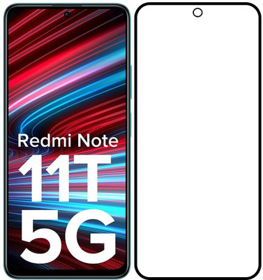 ctel Edge To Edge Tempered Glass for Redmi Note 11T 5G(Pack of 1)