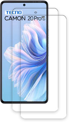 ARBAN Edge To Edge Tempered Glass for Tecno Camon 20 Pro 5G TEMPERED GUARD FRONTP2(Pack of 2)