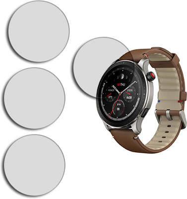 ARBAN Edge To Edge Tempered Glass for Amazfit GTR 4 MATTE TEMPERED GLASS PROTECTOR(Pack of 4)