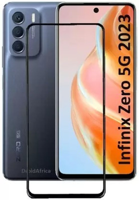 BRENZZ Edge To Edge Tempered Glass for Infinix Zero 5G 2023(Pack of 1)