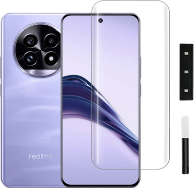 BW Blackwik Edge To Edge Tempered Glass for Realme 13 Pro 5g, Realme 13 Pro Plus 5g UV Advanced Curved Screen Protector Guard with Easy Installation Kit(Pack of 1)